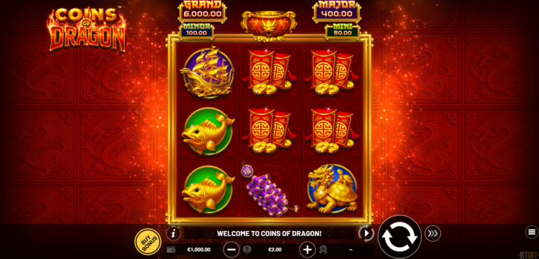 Coins of Dragon slot screenshot