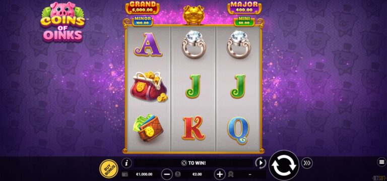 Coins of Oinks slot screenshot