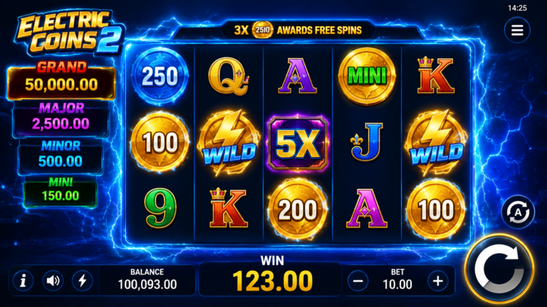 Electric Coins 2 gameplay screenshot