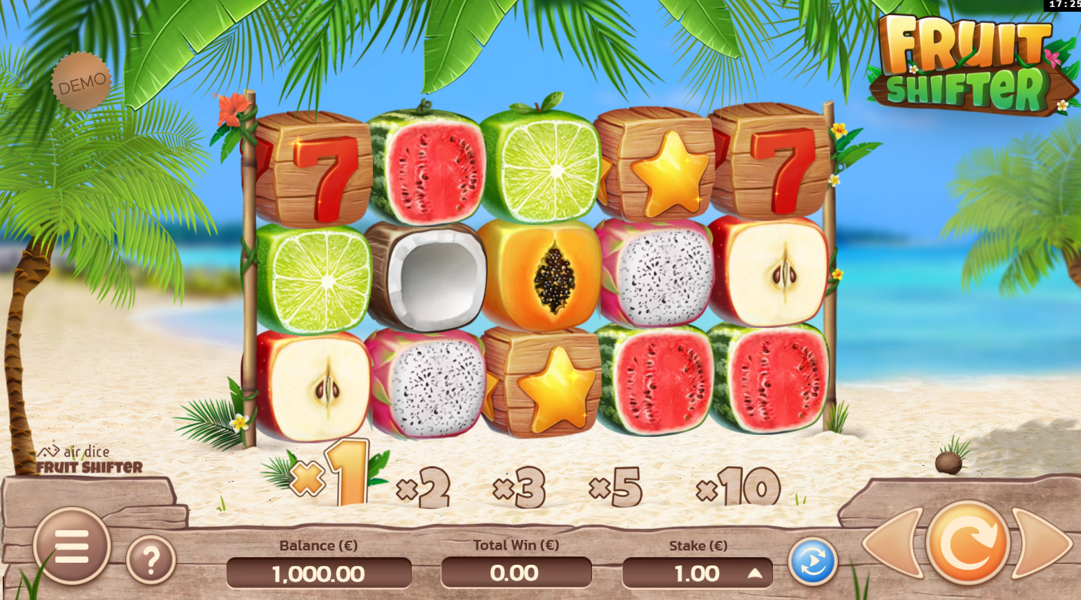 Fruit Shifter Sunset Jackpots gameplay screenshot