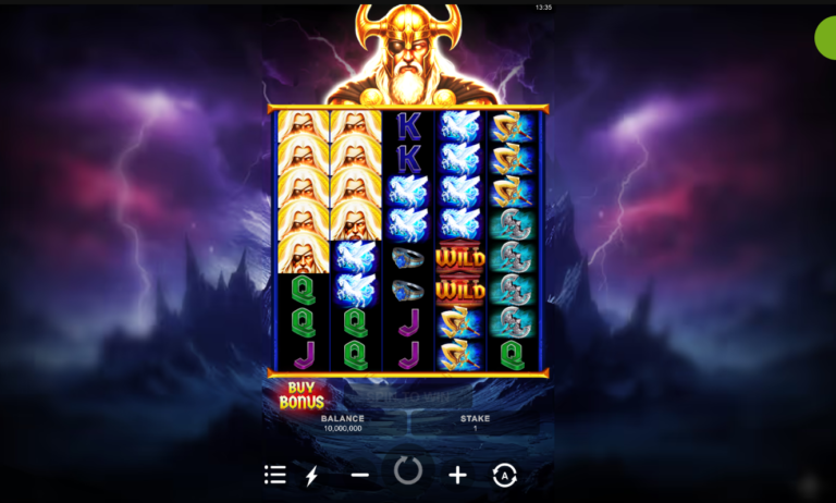 Fury of Odin slot gameplay screenshot