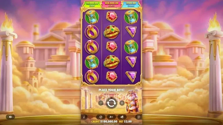 Gates of Olympus POP slot gameplay screenshot