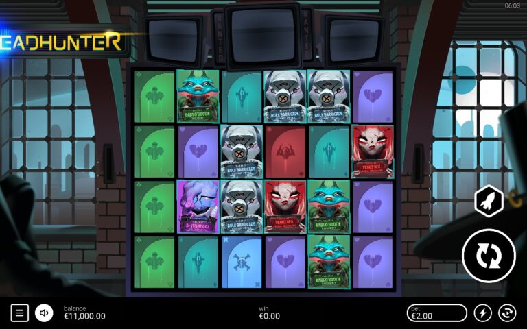 Headhunter slot screenshot