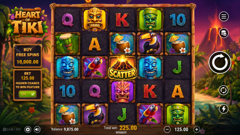 Heart of Tiki gameplay screenshot