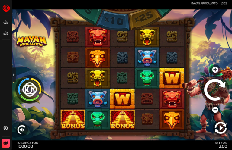Mayan Apocalypto slot screenshot