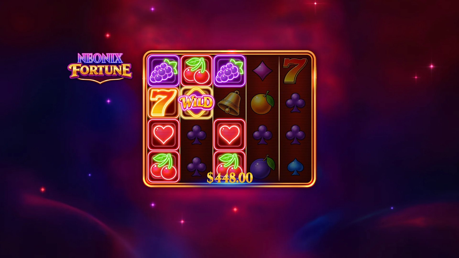 Neonix Fortune slot gameplay screenshot