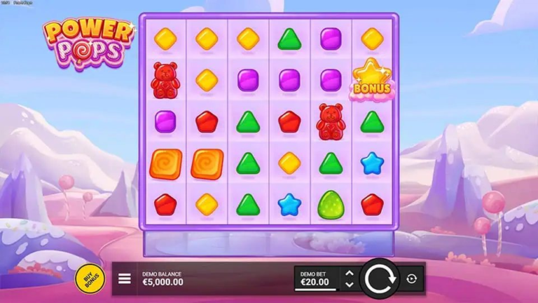 power-pops slot gameplay screenshot
