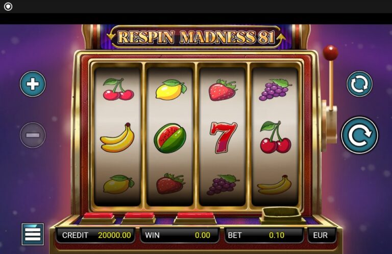 Respin Madness 81 slot gameplay