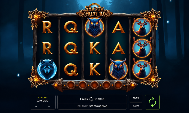 Shadow Hunt 10 online slot gameplay screenshot