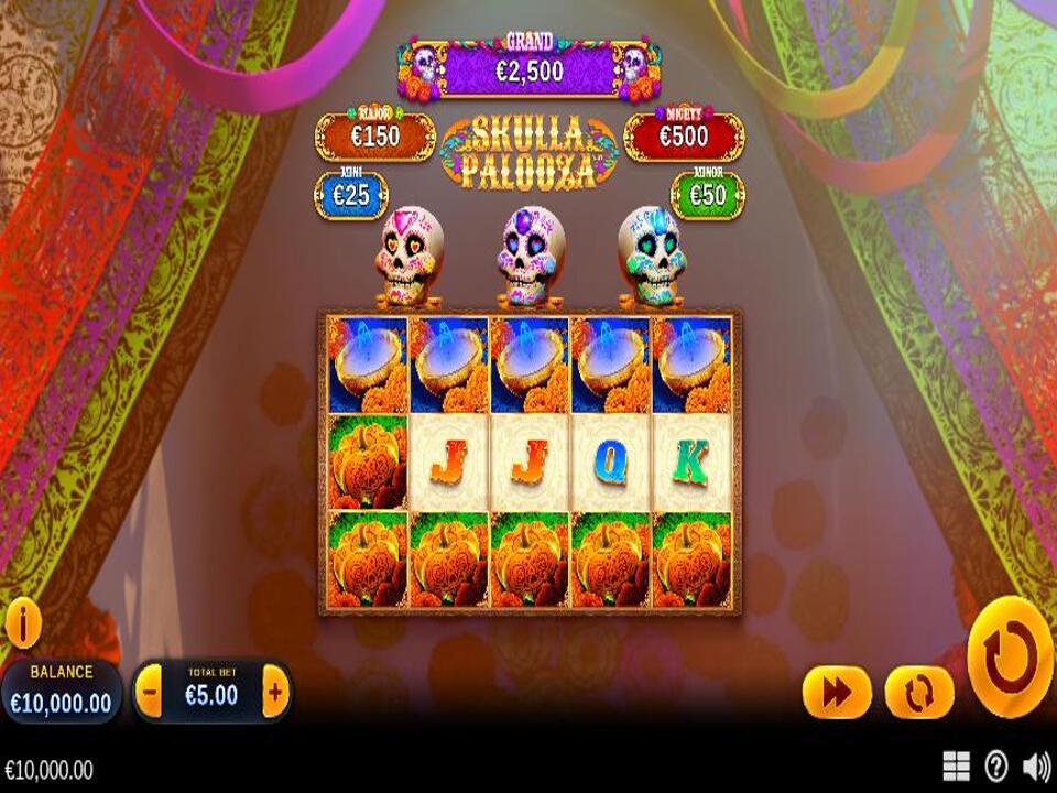 Skullapalooza Online Video Slot screenshot