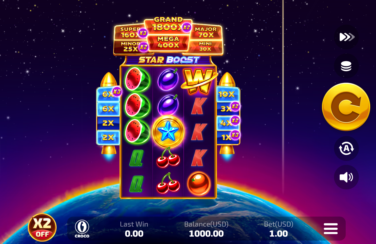 Star Boost gameplay screenshot