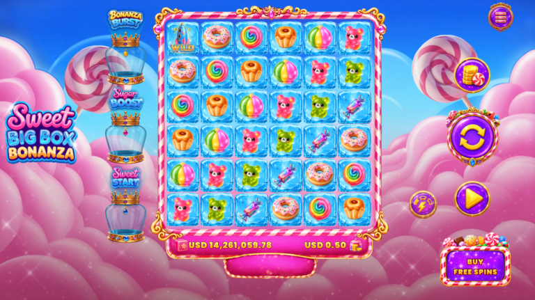 Sweet Big Box Bonanza slot screenshot