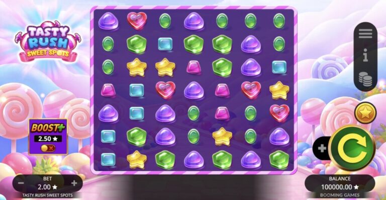 Tasty Rush Sweet Spots full landscape game screen