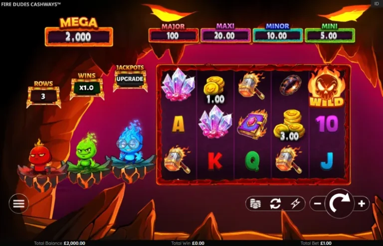 Fire Dudes slot screenshot