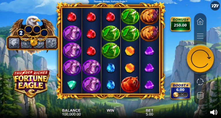 Thunder Riches: Fortune Eagle slot screenshot