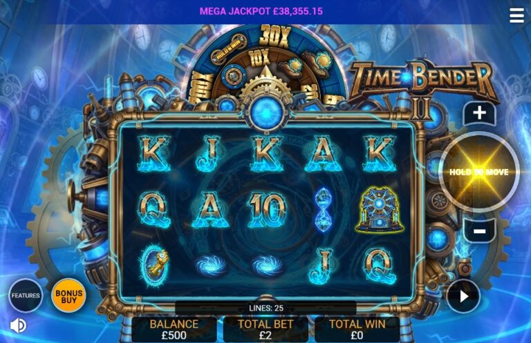 Time Bender 2 slot gameplay