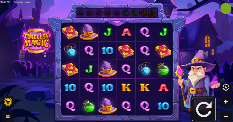 Timeless Magic slot gameplay screenshot