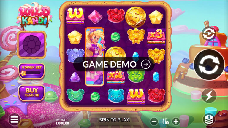 Wild Kandi slot gameplay screenshot