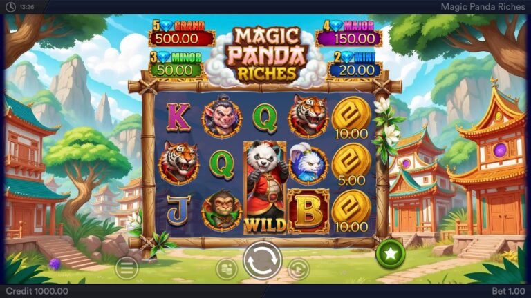 Magic Panda Riches slot screenshot