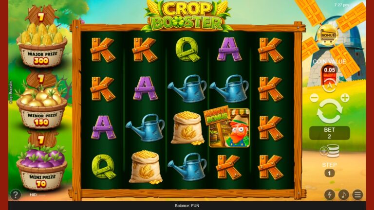 Crop Booster slot screenshot
