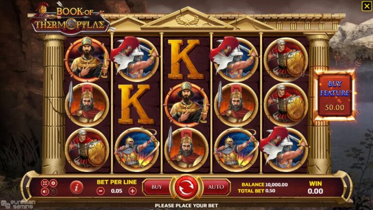 Book of Thermopylae slot screenshot