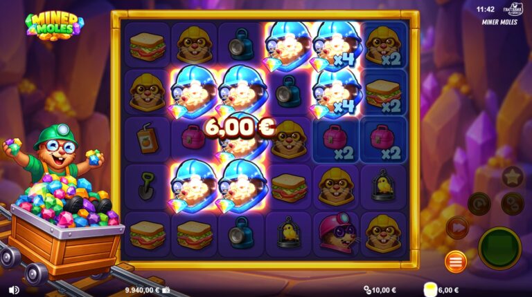 Miner Moles slot screenshot
