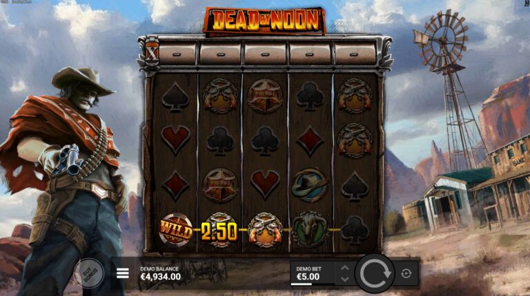 Dead by Noon slot screenshot