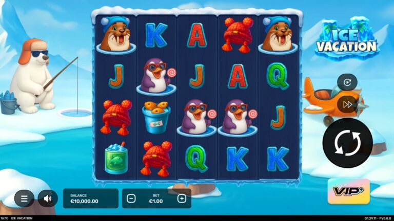 Ice Vacation slot screenshot