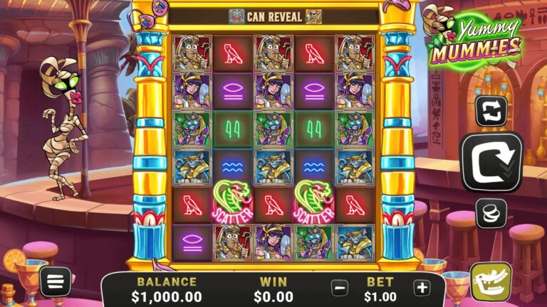 Yummy Mummies slot screenshot