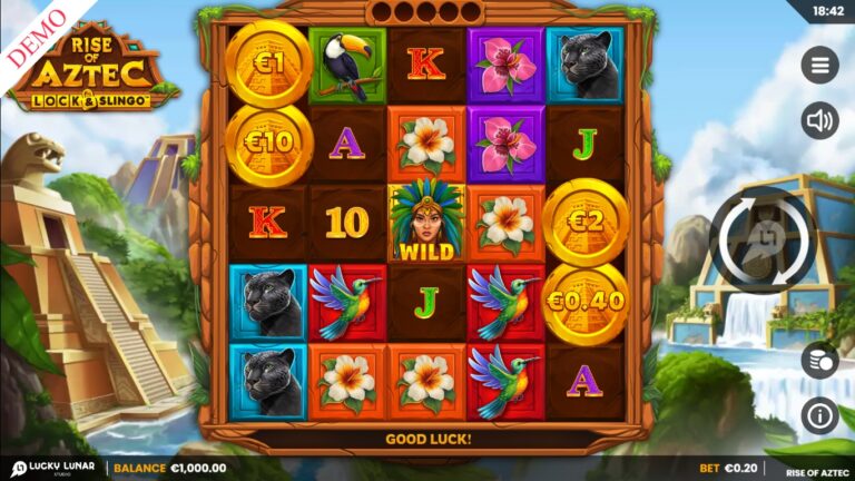 Rise of Aztec Lock & Slingo slot screenshot