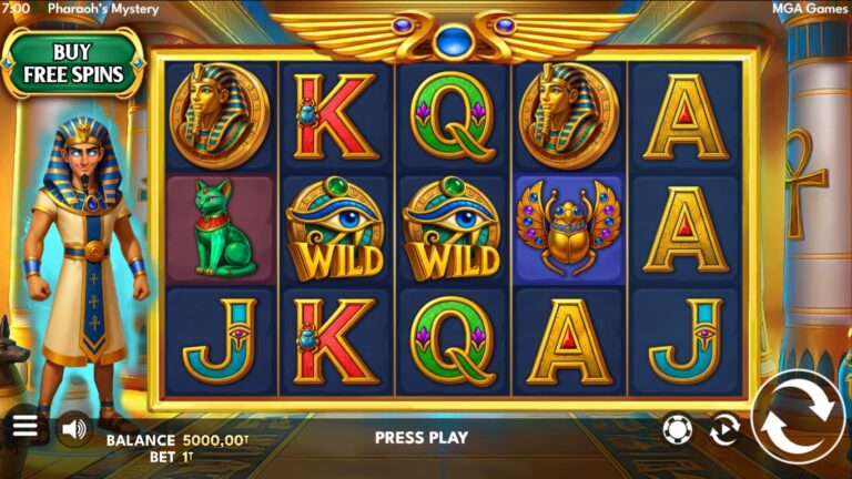 Pharaoh’s Mystery slot screenshot