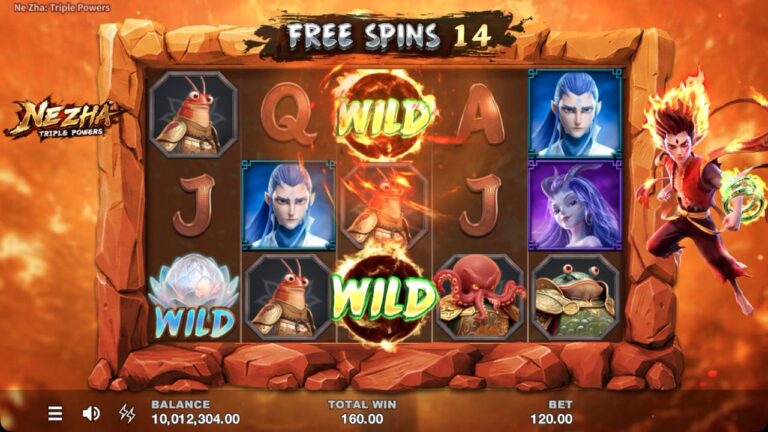 Ne Zha: Triple Powers slot screenshot