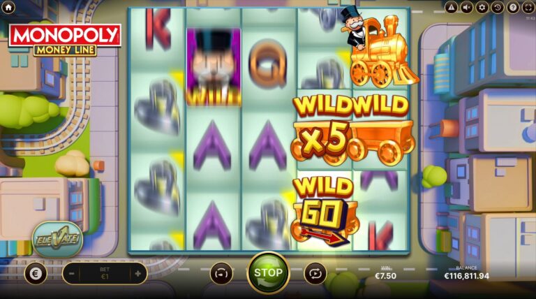 Monopoly Money Line slot screenshot