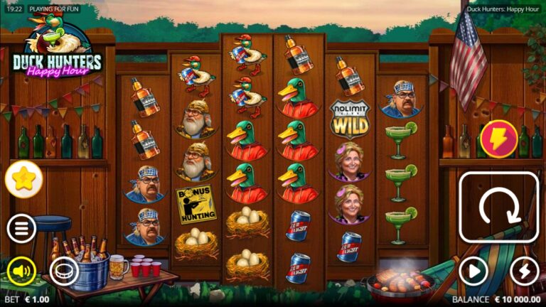 Duck Hunters: Happy Hour slot screenshot