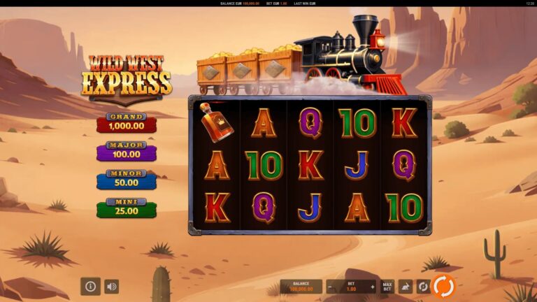 Wild West Express slot screenshot