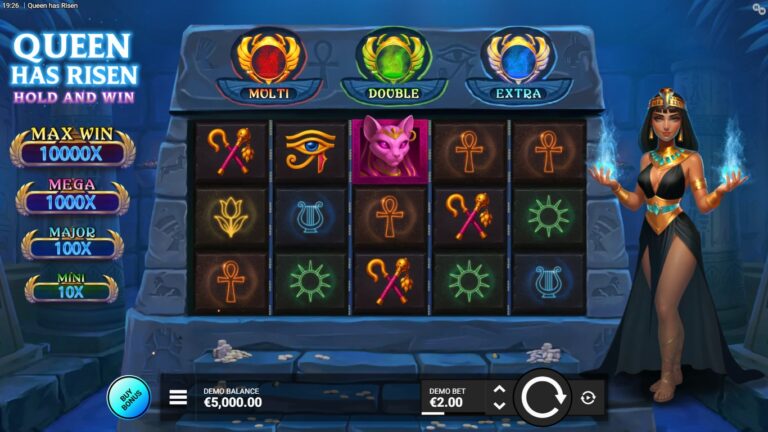 Queen has Risen slot screenshot