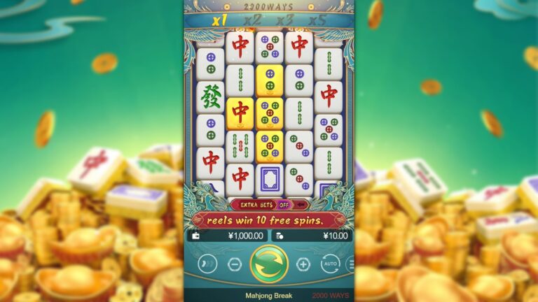 Mahjong Break slot screenshot