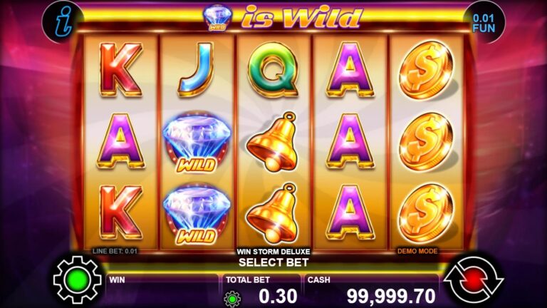 Win Storm Deluxe slot screenshot