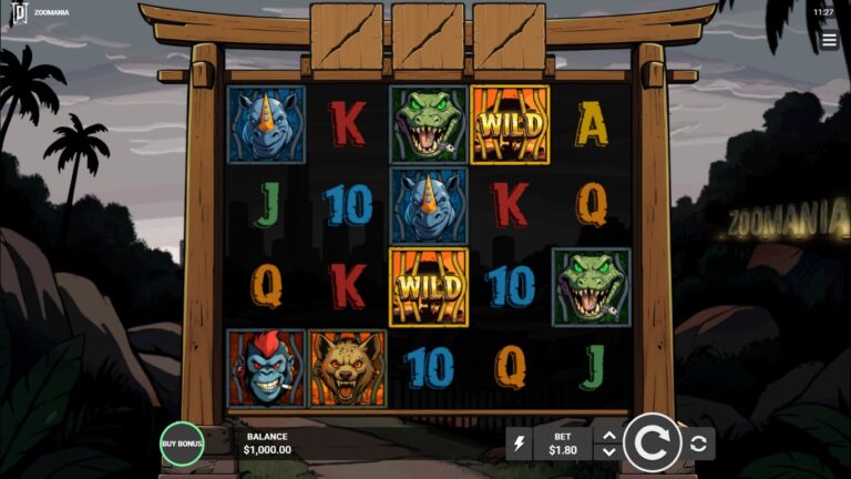 Zoomania slot gameplay screenshot