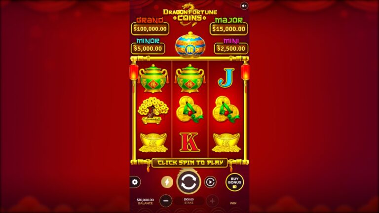 Dragon Fortune slot screenshot