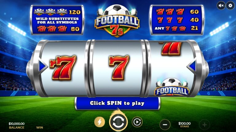 Football 7s slot screenshot