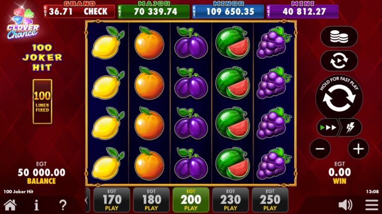 100 Joker Hit slot gameplay by EGT Digital