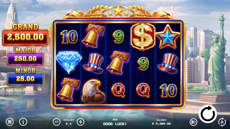 Legacy of Liberty slot screenshot