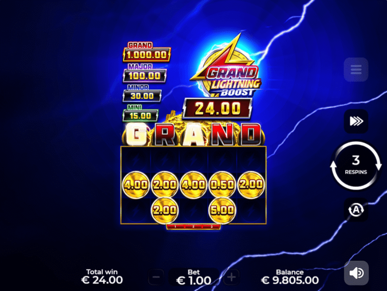 Grand Lightning Boost gameplay