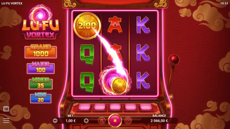 Lu Fu Vortex slot gameplay