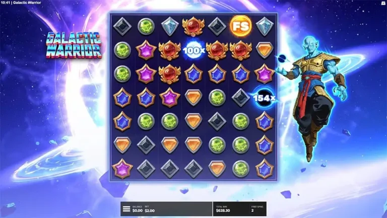Galactic Warrior gameplay