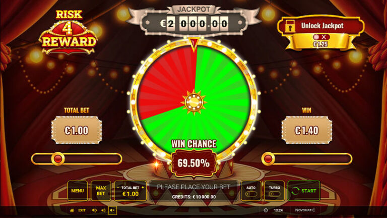 Risk 4 Reward slot gameplay
