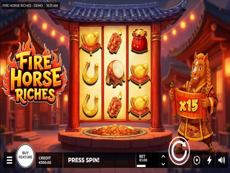 Fire Horse Riches gameplay