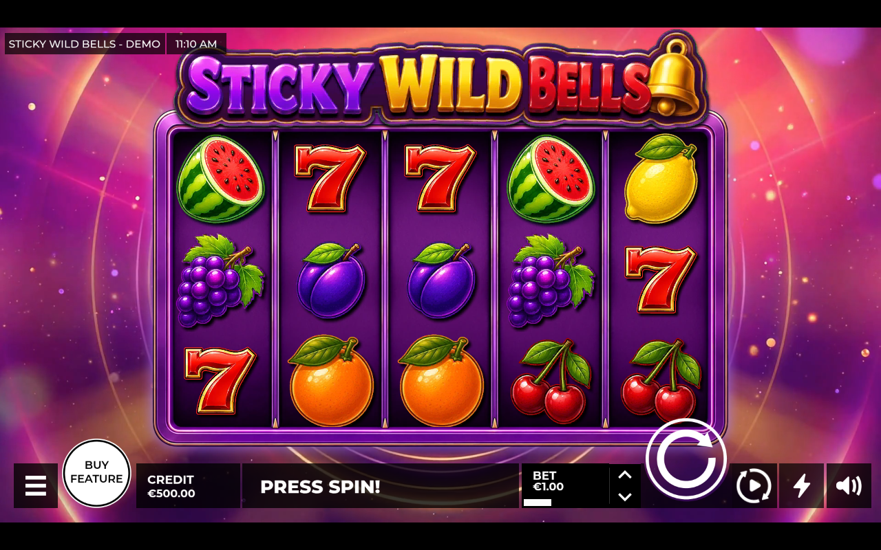 Sticky Wild Bells gameplay