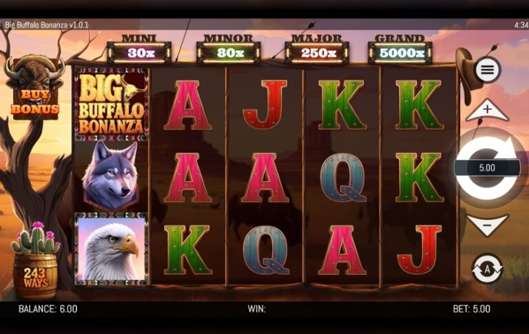 Big Buffalo Bonanza slot gameplay
